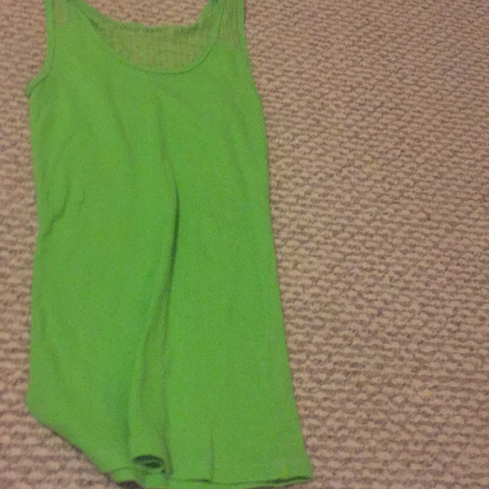Green under shirt